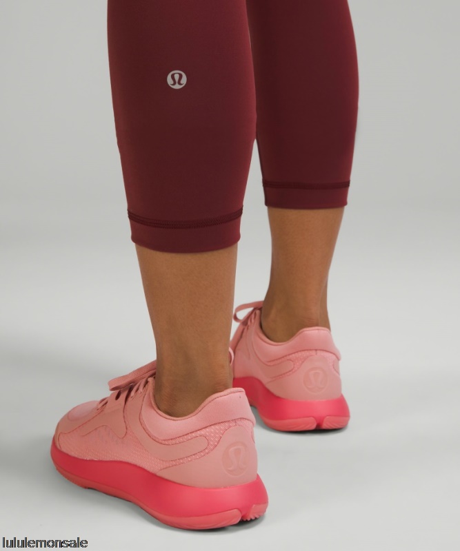 Lululemon Damen DELULU088 | Lululemon Deutschland Red Merlot Wunder Train High-rise Crop 23